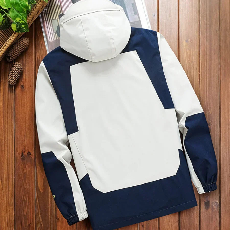 Felix | Herren Kapuzen Color Block Jacke - Image 3