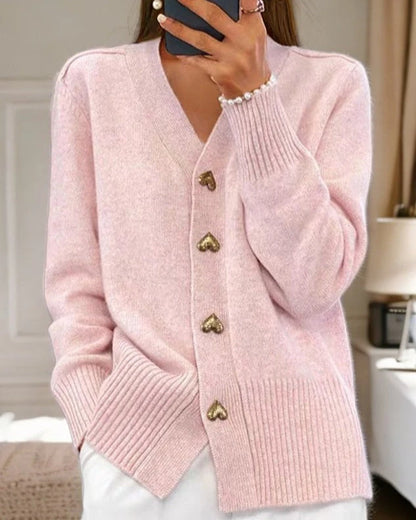Christine | Strick Cardigan mit Knöpfen für Damen