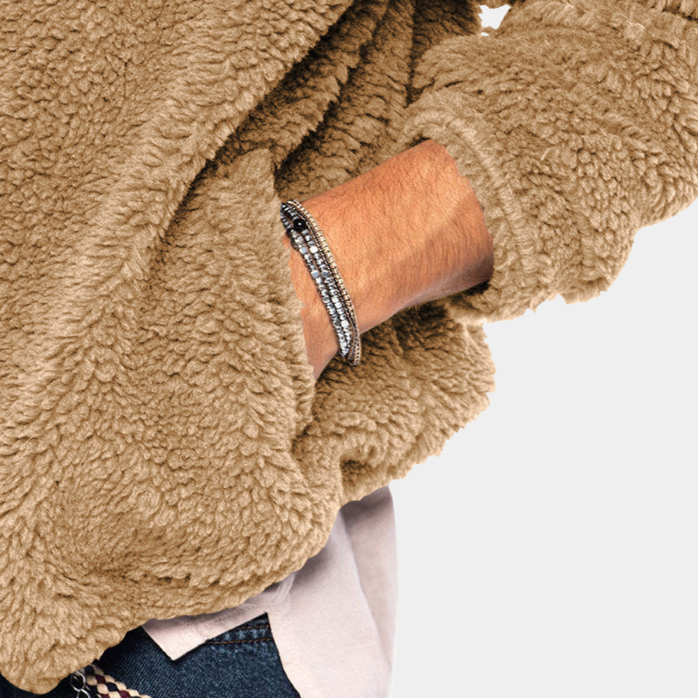 Alois | Herren Fleecejacke mit Kapuze - Image 5