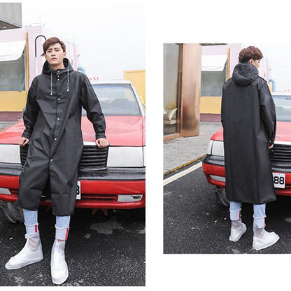 Karsten | Herren Kapuzen Regenjacke Lang - Image 7