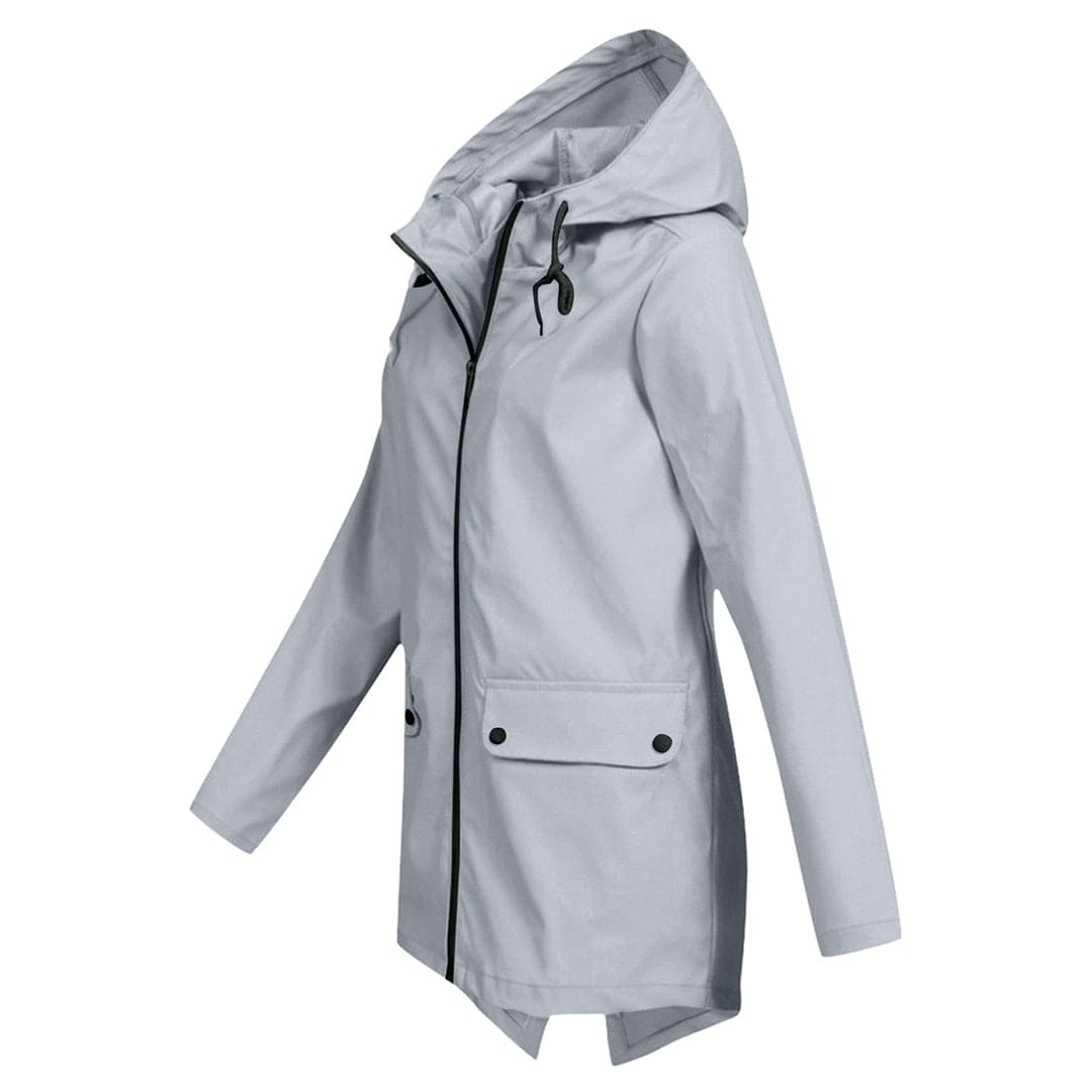 Astrid | Damen Anorak Mantel mit Kapuze - Image 11
