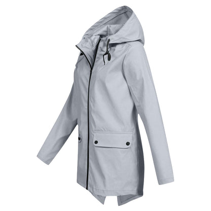 Astrid | Damen Anorak Mantel mit Kapuze - Image 11