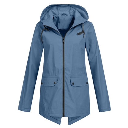 Astrid | Damen Anorak Mantel mit Kapuze - Image 13