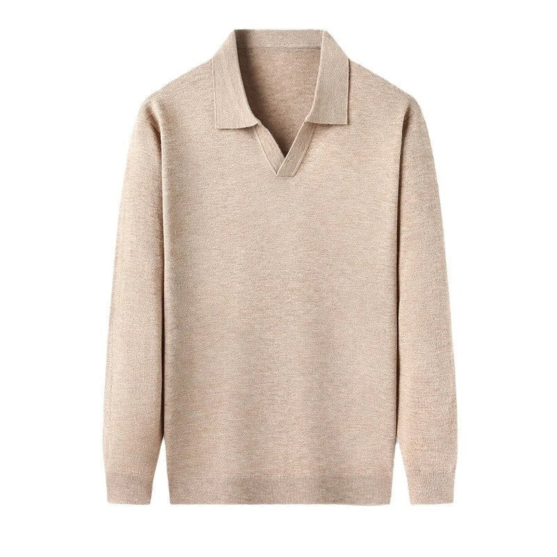 Falk | Herren Langarm Slim Fit Poloshirt