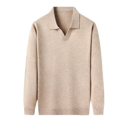 Falk | Herren Langarm Slim Fit Poloshirt