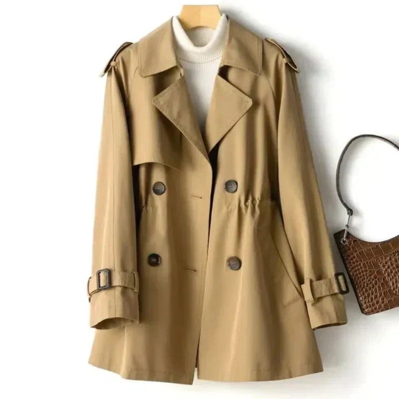Karina | Damen Zweireiher Trenchcoat - Image 5