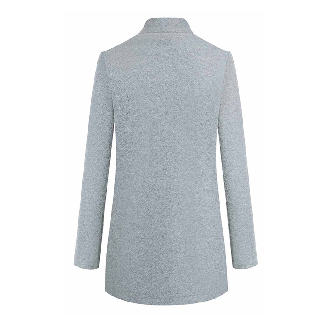 Maria | Damen Offener Langarm Mantel - Image 3