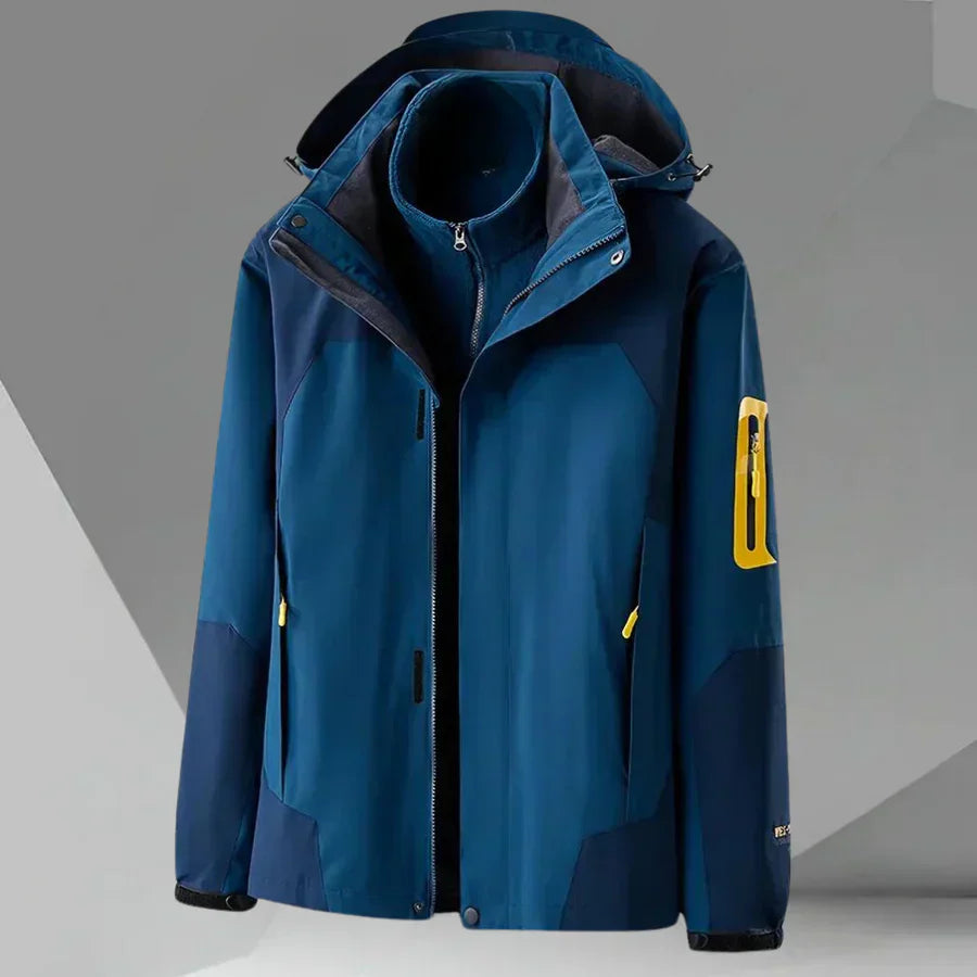 Felix | Herren Kapuzen Color Block Jacke - Image 7