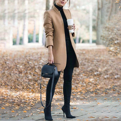 Maria | Damen Offener Langarm Mantel - Image 1