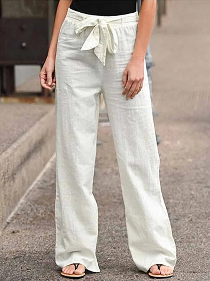 Nelly | Stylische Sommer-Leinenhosen für Frauen - Image 1