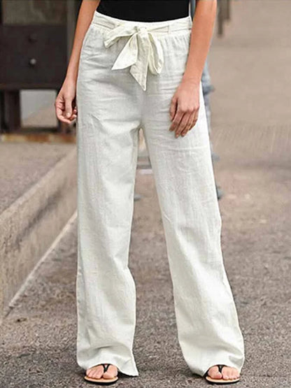 Nelly | Stylische Sommer-Leinenhosen für Frauen - Image 1