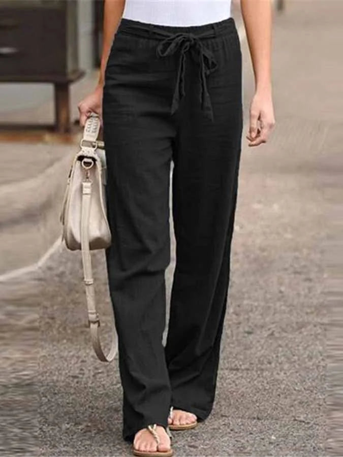 Nelly | Stylische Sommer-Leinenhosen für Frauen - Image 4