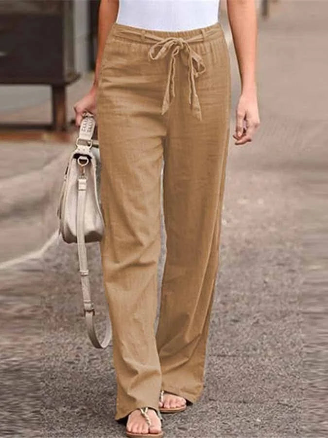 Nelly | Stylische Sommer-Leinenhosen für Frauen - Image 3