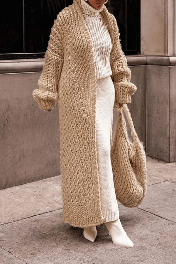 Maja | Oversized Lange Cardigan für Damen