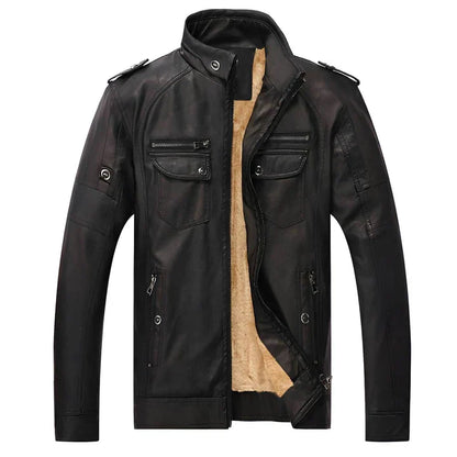 Ernst | Herren Fleecegefütterte Zip-Up Jacke - Image 1