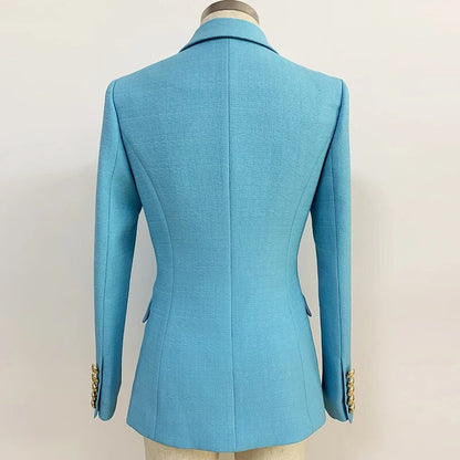 Edith | Damen Zweireihiger Taillierter Blazer - Image 16