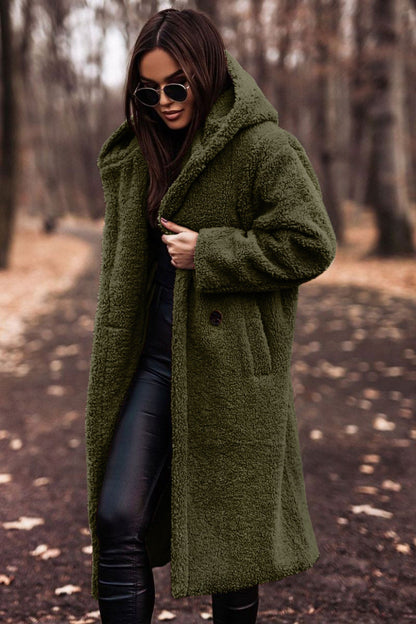Zita | Damen Kapuzenmantel Lang - Image 5