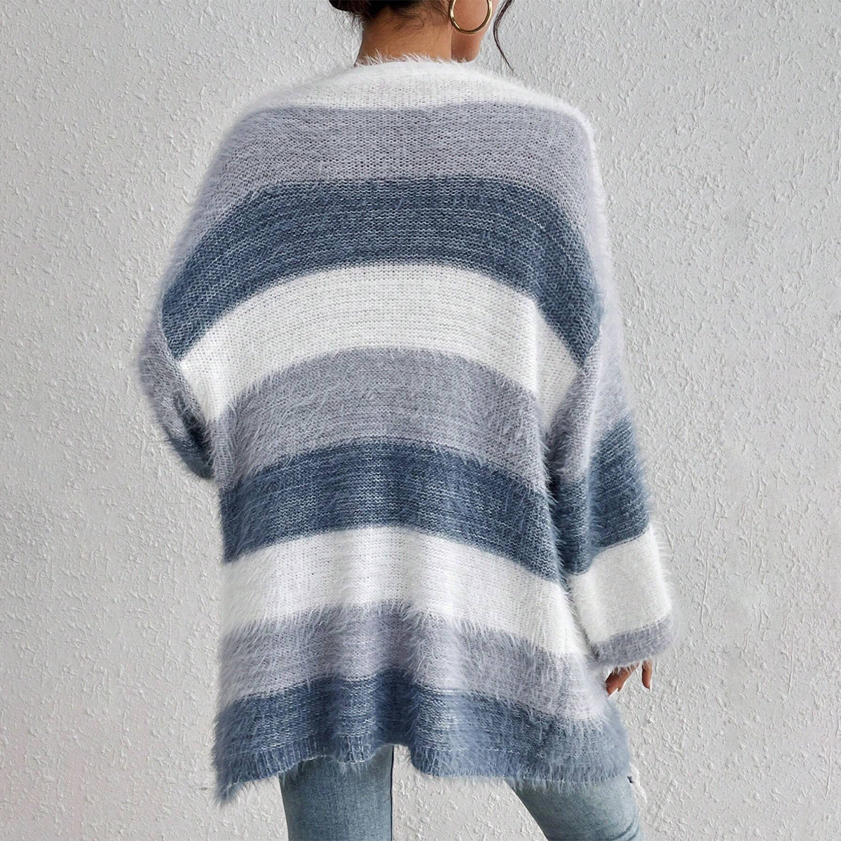 Luna | Damen Oversize Strickjacke - Image 3