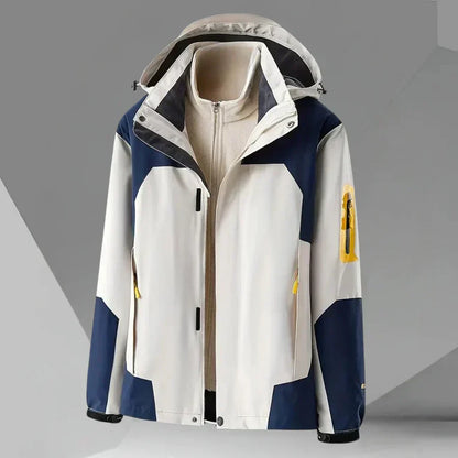 Felix | Herren Kapuzen Color Block Jacke - Image 9