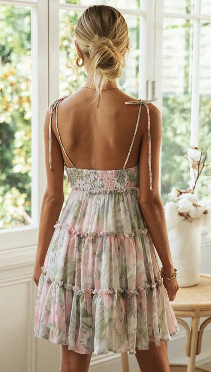 Xenia | Geblümtes Minikleid für den Sommerspaß - Image 27
