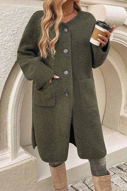 Zoé | Damen Longline Strickmantel - Image 5