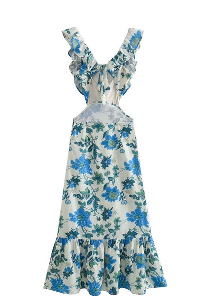 Alma hansen | Elegantes Sommer-Maxikleid mit gerafften Trägern - Image 6