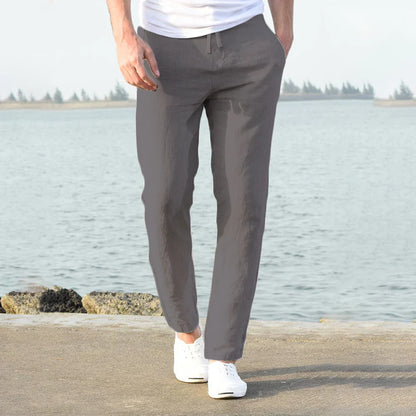 Arne | Bequeme, leichte Baumwoll-Leinen-Hose - Image 2