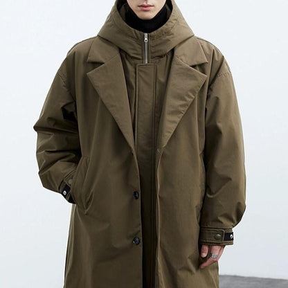 Jay | Stilvoller Trenchcoat mit Kapuze - Image 5