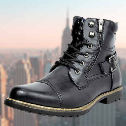 Max | Stylische Motorradstiefel aus Leder für Männer - Image 2