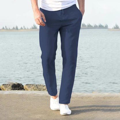 Arne | Bequeme, leichte Baumwoll-Leinen-Hose - Image 5