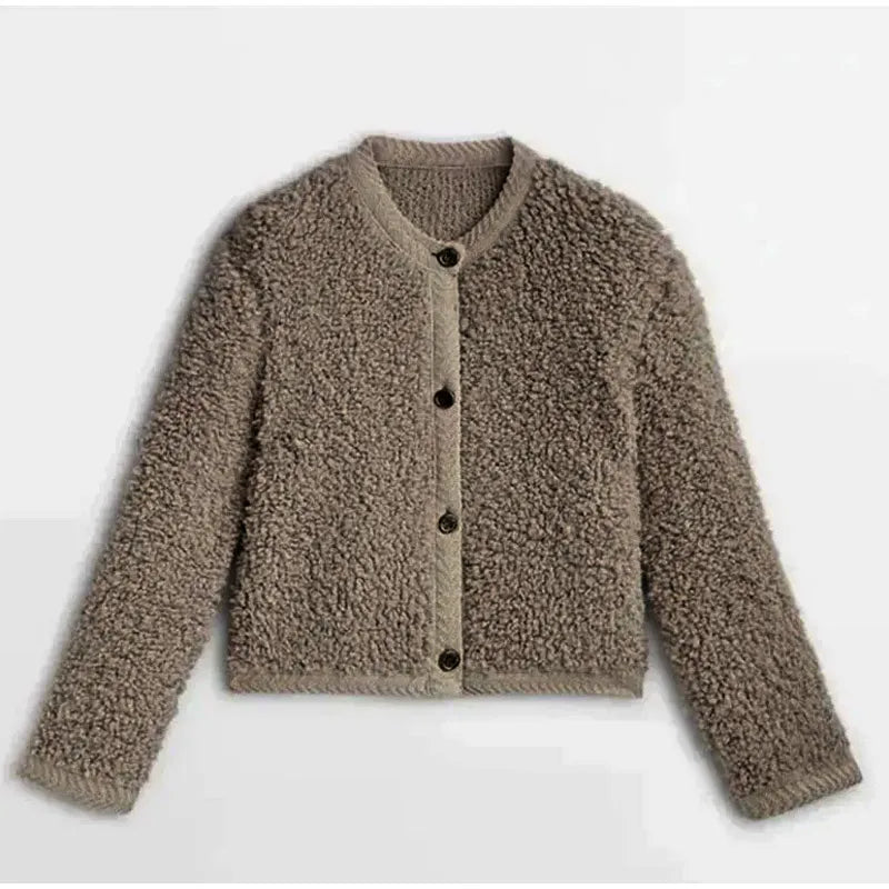 Katja | Damen Strickjacke mit Knopfleiste - Jacke - Image 8