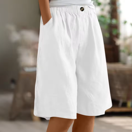 Jule | Bequeme, atmungsaktive Leinen-Shorts für den Sommer - Image 11