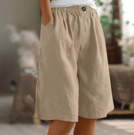 Jule | Bequeme, atmungsaktive Leinen-Shorts für den Sommer - Image 8