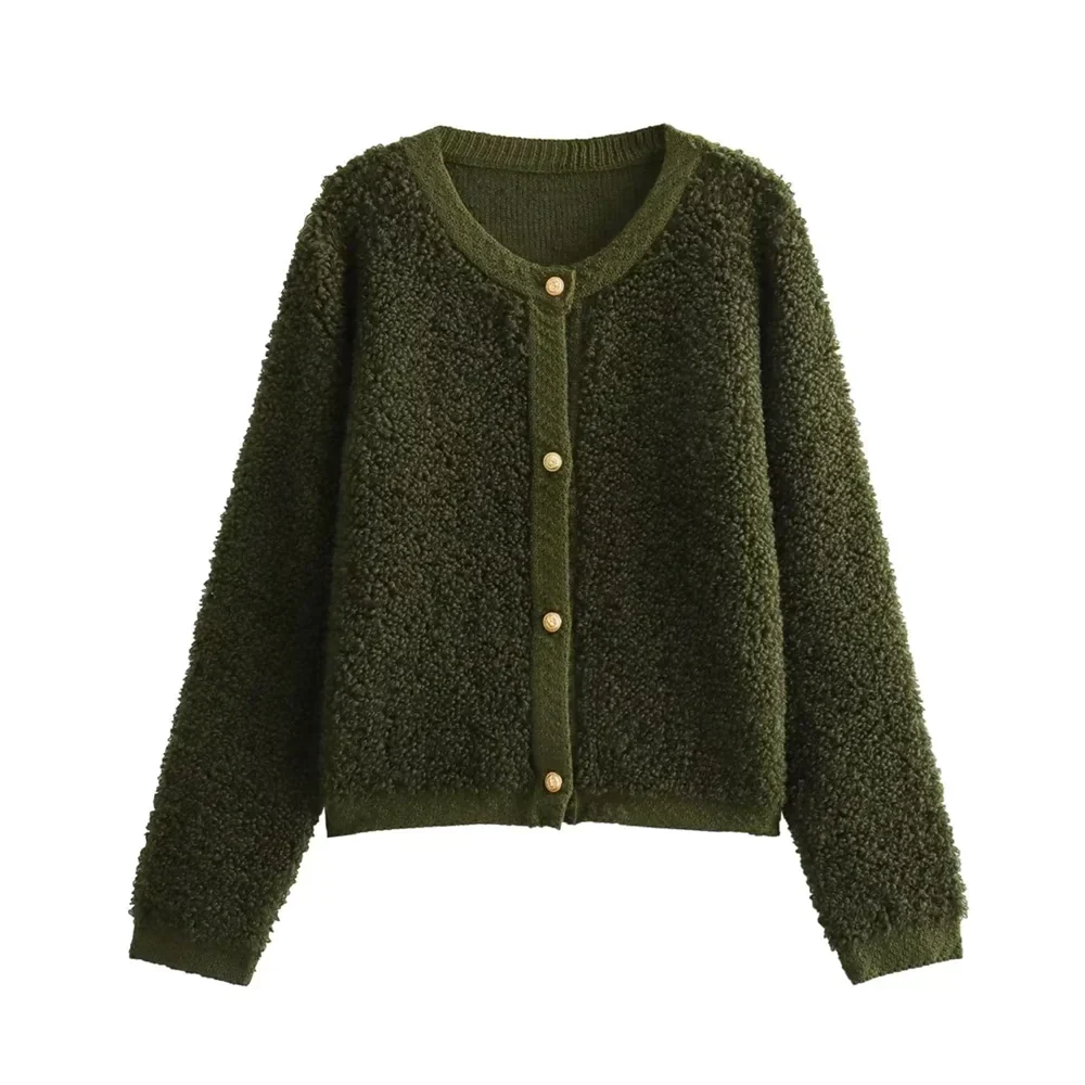 Katja | Damen Strickjacke mit Knopfleiste - Jacke - Image 7