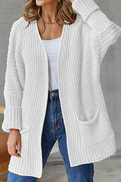 Theresa | Damen Oversize Strick Longstrickjacke - Image 11