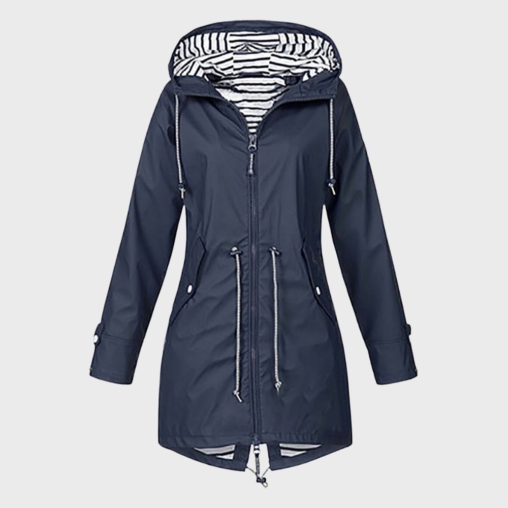 Luzia | Damen Anorak Mantel mit Kapuze - Image 6