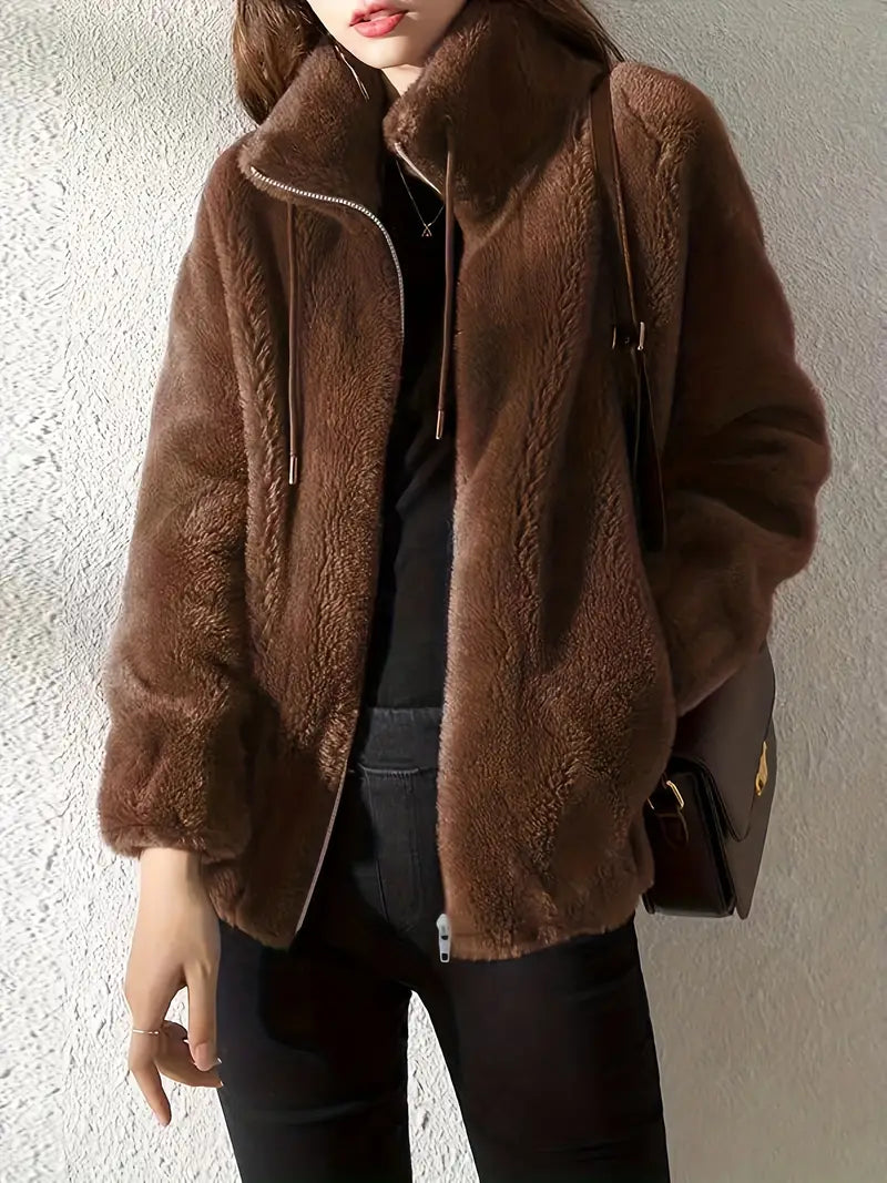 Maxi | Damen Fleecejacke mit Reißverschluss - Image 3