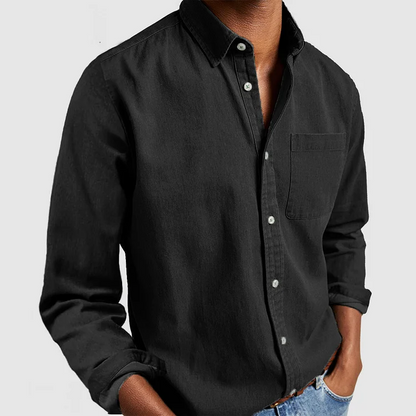 Lambert | Herren Langarm Button-Down Freizeit Hemd - Image 6