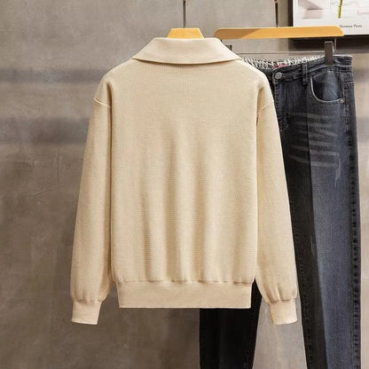 Axel | Langarm Polo-Shirt Pullover für Herren