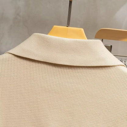 Axel | Langarm Polo-Shirt Pullover für Herren