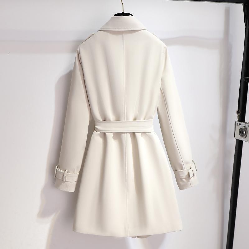 Evelin | Damen Zweireiher Trenchcoat - Image 2