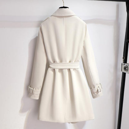 Evelin | Damen Zweireiher Trenchcoat - Image 2