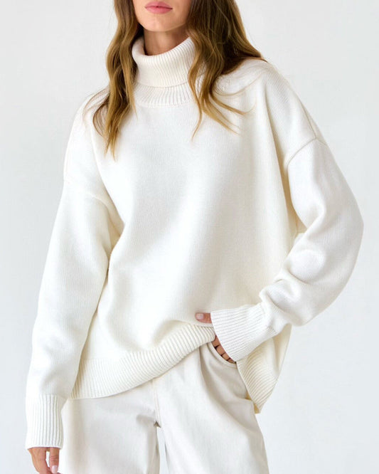 Annemarie | Damen Oversized Rollkragenpullover - Image 1