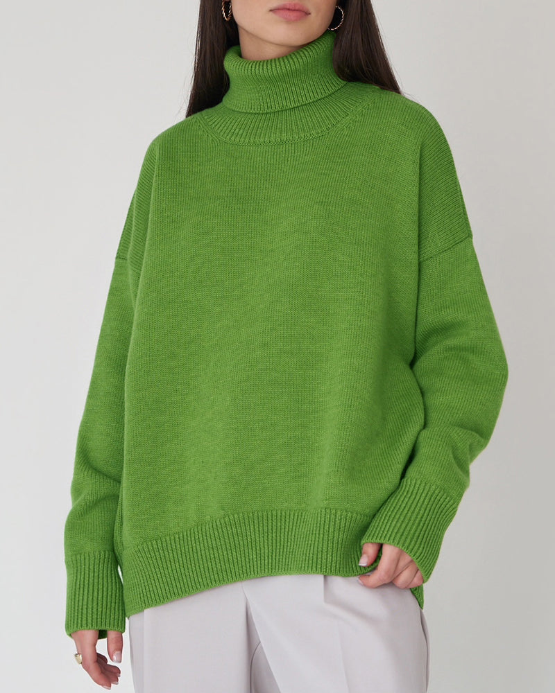 Annemarie | Damen Oversized Rollkragenpullover - Image 11