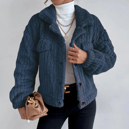 Denise | Damen Button-Down Relaxed Fit Jacke - Image 5