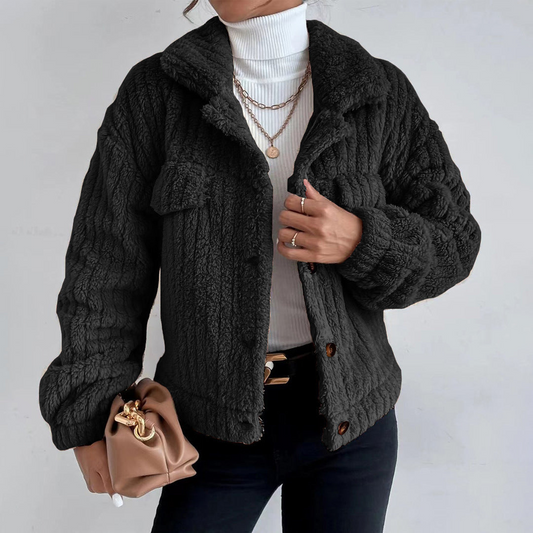 Denise | Damen Button-Down Relaxed Fit Jacke - Image 1