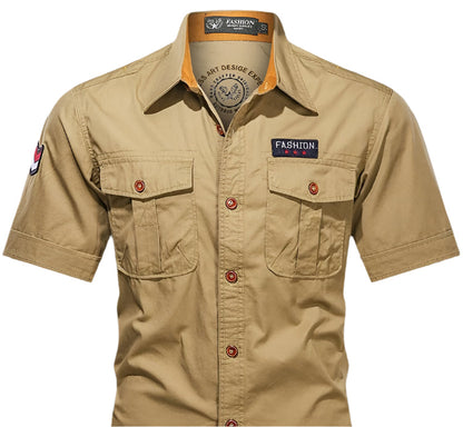 Konrad | Leichtes Arbeitshemd aus Baumwolle für Männer - Image 4