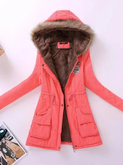 Paula | Damen Kapuzenparka Jacke - Image 8