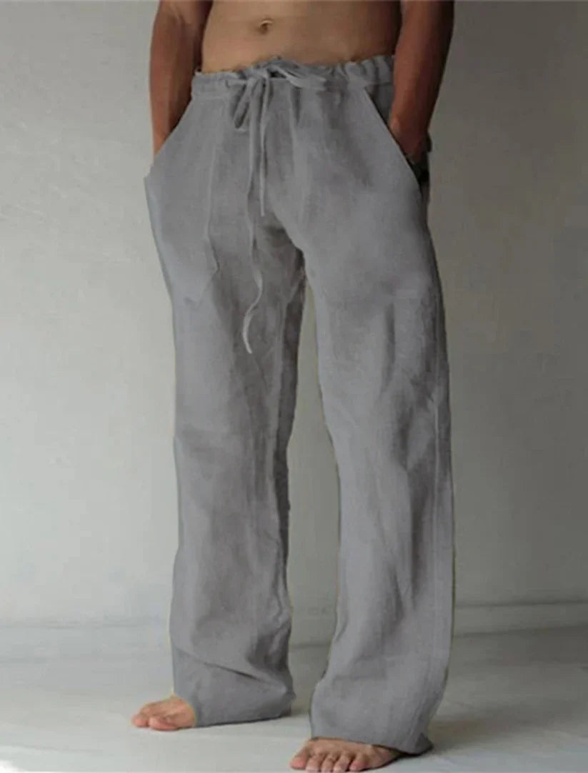 Tom | Bequeme Baggy Leinenhosen für Männer - Image 8