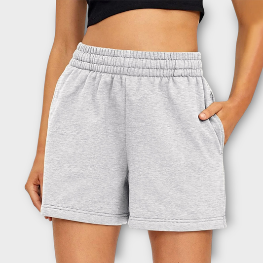 Lisa | Damen Sportliche Shorts mit Elastischem Bund und Praktischen Seitentaschen - Image 1